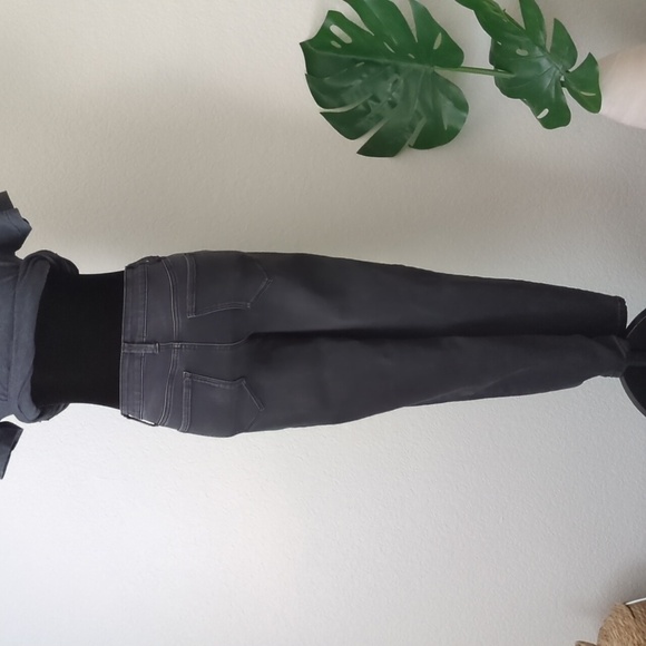 Rachel Roy stretchy skinny jeans washed black size 4/28 - Picture 4 of 5